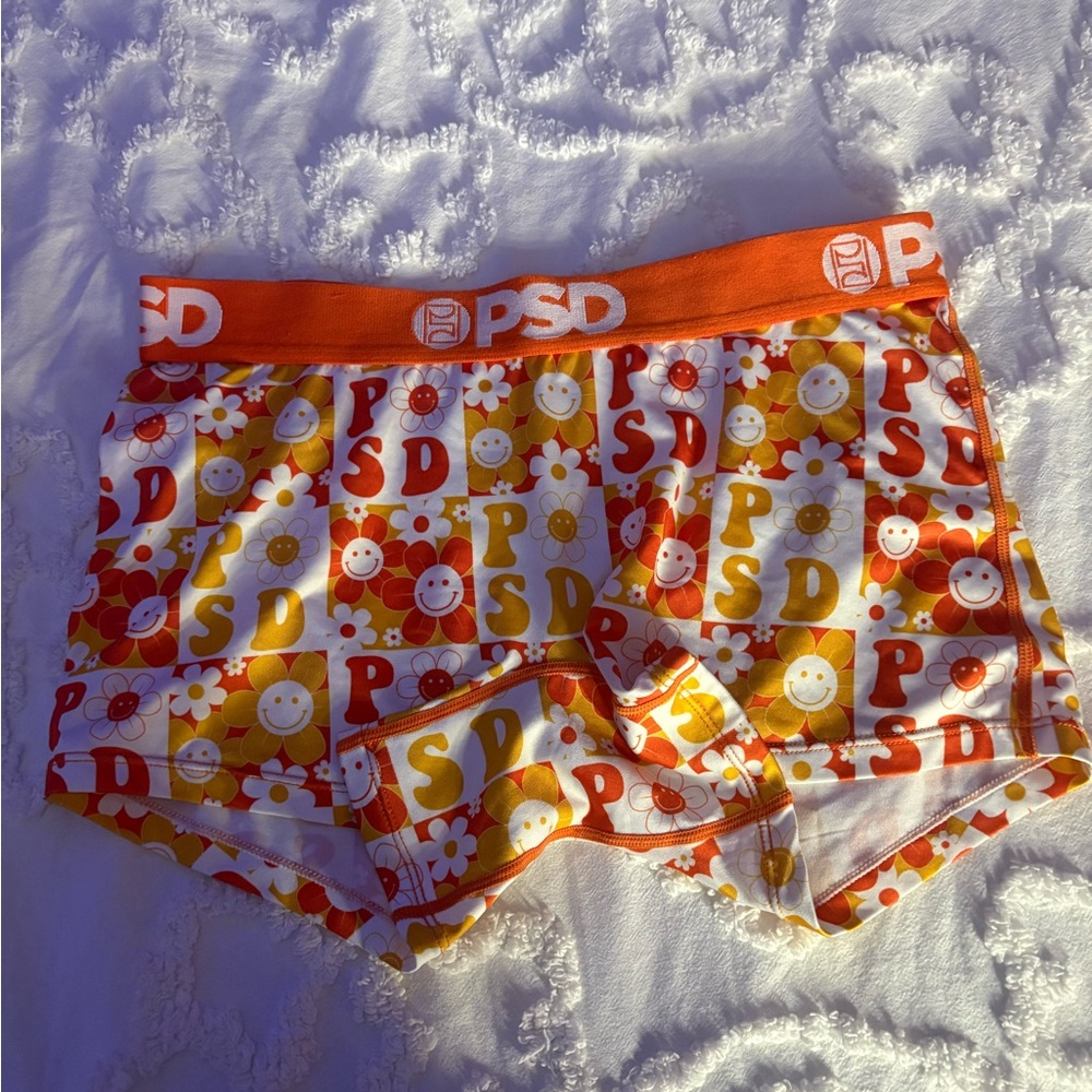PSD Orange and White Boxers